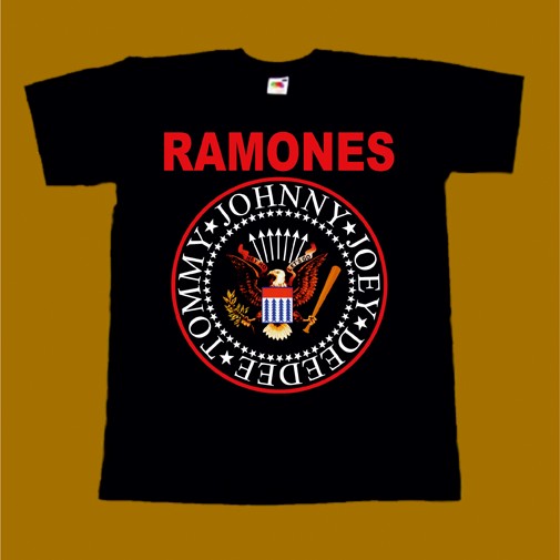 RAMONES T-SHIRT - LOGO 3