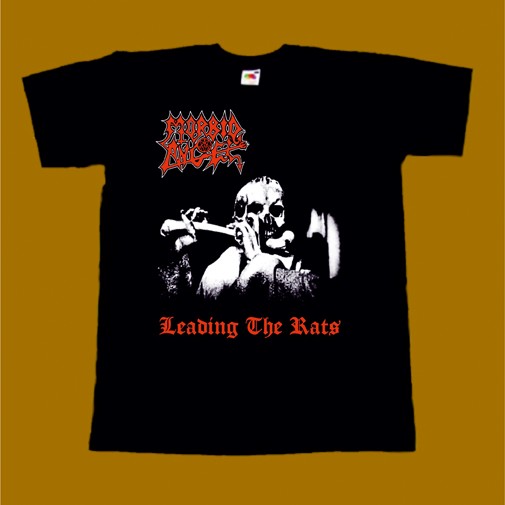 MORBID ANGEL T-SHIRT - LEADING THE RATS