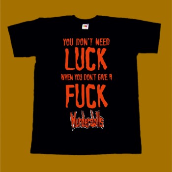MURDERDOLLS T-SHIRT - DONT NEED LUCK