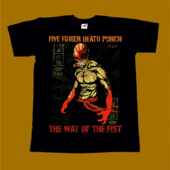 FIVE FINGER DEATH PUNCH T-SHIRT - THE WAY OF THE FIST
