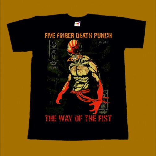 FIVE FINGER DEATH PUNCH T-SHIRT - THE WAY OF THE FIST