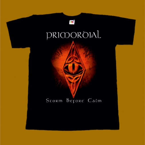 PRIMORDIAL T-SHIRT - STORM BEFORE CALM