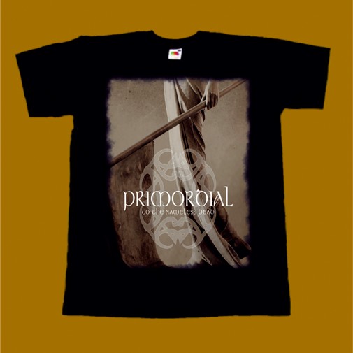 PRIMORDIAL T-SHIRT - TO THE NAMELESS DEAD