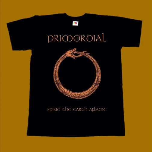 PRIMORDIAL T-SHIRT - SPIRIT THE EARTH AFLAME