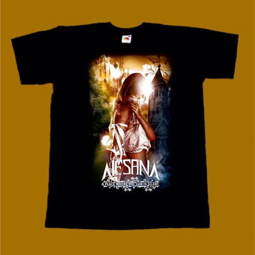 ALESANA T-SHIRT - THE PLACE WHERE THE SUN IS SILENT