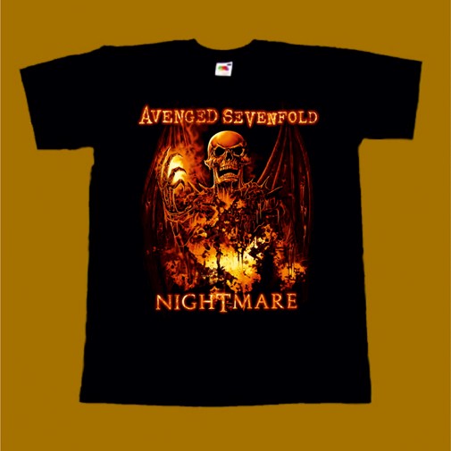 AVENGED SEVENFOLD T-SHIRT - NIGHTMARE 3
