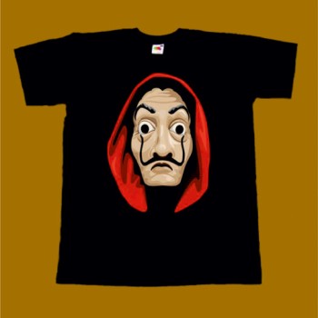 LA CASA DE PAPEL T-SHIRT - MASK