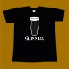 GUINNESS T-SHIRT - GLASS