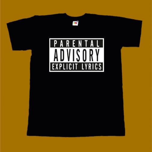 PARENTAL ADVISORY T-SHIRT - LOGO