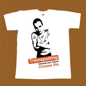 TRAINSPOTTING T-SHIRT - CHOOSE LIFE 2