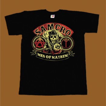 SONS OF ANARCHY T-SHIRT - MEN OF MAYHEM
