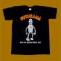 FUTURAMA T-SHIRT - BITE MY SHINY METAL ASS