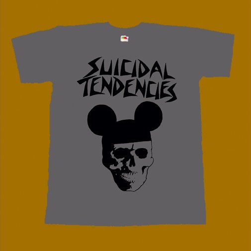 SUICIDAL TENDENCIES T-SHIRT - SKULL