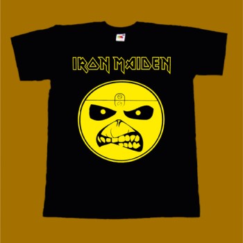 IRON MAIDEN T-SHIRT - EDDIE SMILE
