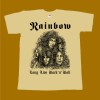 RAINBOW T-SHIRT - LONG LIVE ROCK N ROLL