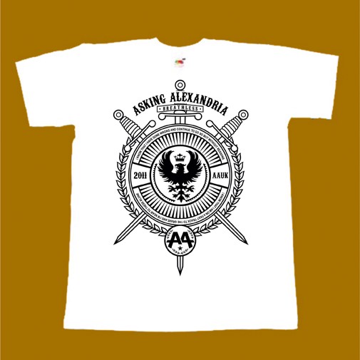 ASKING ALEXANDRIA T-SHIRT - BREATHLESS