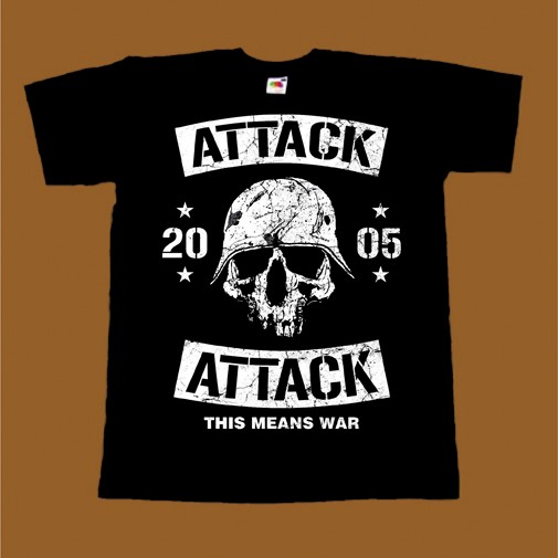 ATTACK ATTACK T-SHIRT - THIS MEANS WAR