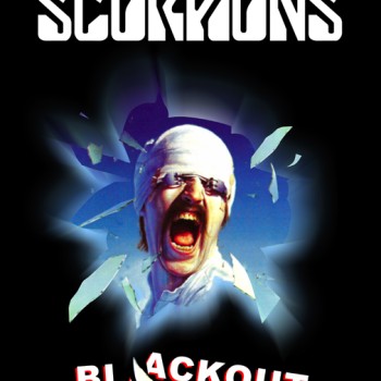 SCORPIONS STICKER - BLACKOUT