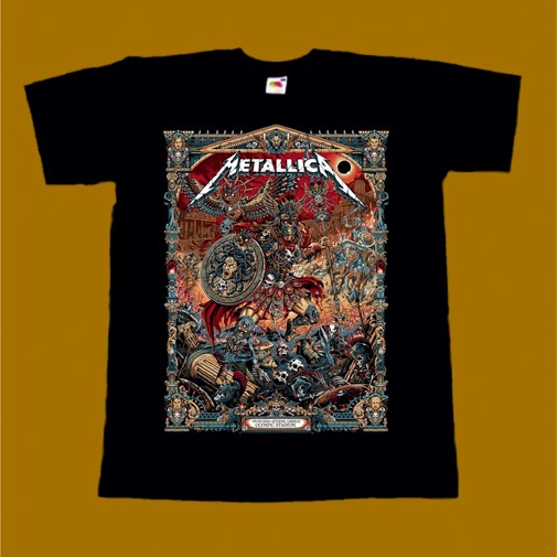 METALLICA T-SHIRT - LIVE IN ATHENS 2