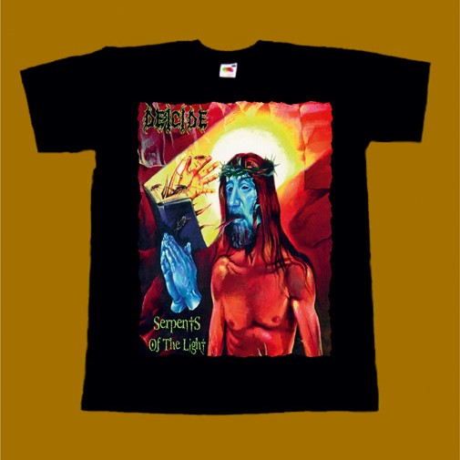 DEICIDE T-SHIRT - SERPENTS OF THE LIGHT