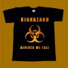 BIOHAZARD T-SHIRT - DIVIDED WE FALL