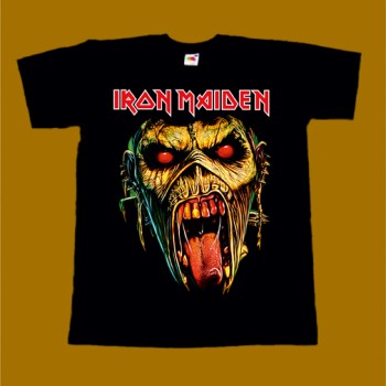 IRON MAIDEN T-SHIRT - EDDIE FACE 3