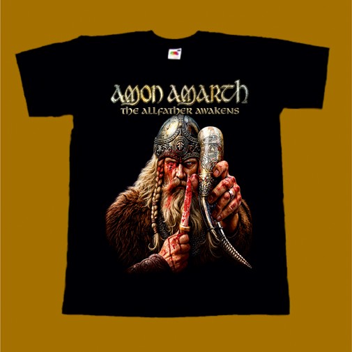 AMON AMARTH T-SHIRT - THE ALLFATHER AWAKENS