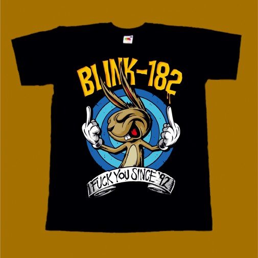 BLINK-182 T-SHIRT - FUCK YOU