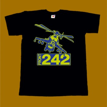 FRONT 242 T-SHIRT - HELICOPTER