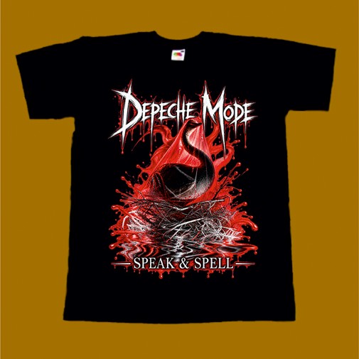 DEPECHE MODE T-SHIRT - SPEAK N SPELL
