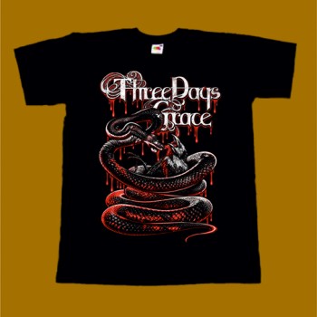 THREE DAYS GRACE T-SHIRT - SNAKE