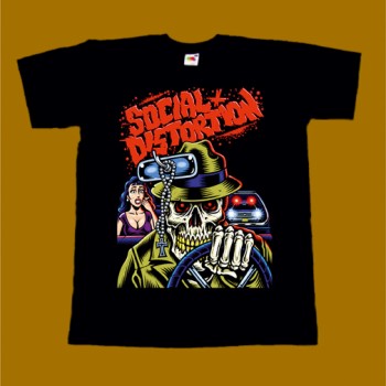 SOCIAL DISTORTION T-SHIRT - DRIVE