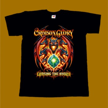 CRIMSON GLORY T-SHIRT - CHASING THE HYDRA