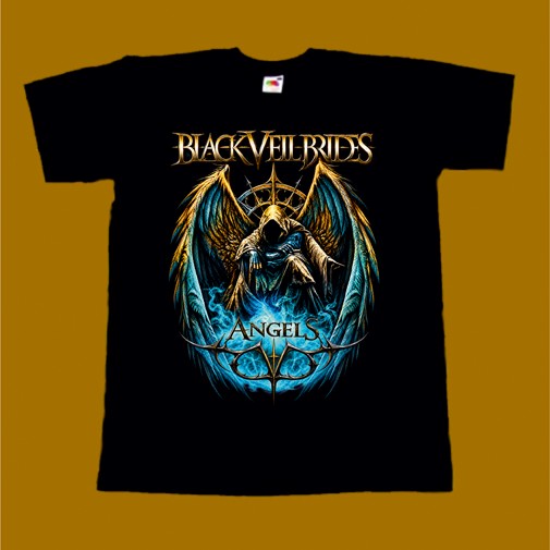 BLACK VEIL BRIDES T-SHIRT - ANGELS
