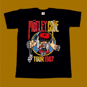 MOTLEY CRUE T-SHIRT - TOUR 1987