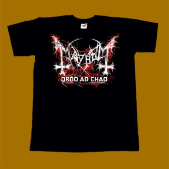 MAYHEM T-SHIRT - ORDO AD CHAO