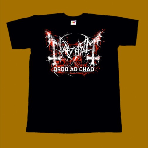 MAYHEM T-SHIRT - ORDO AD CHAO