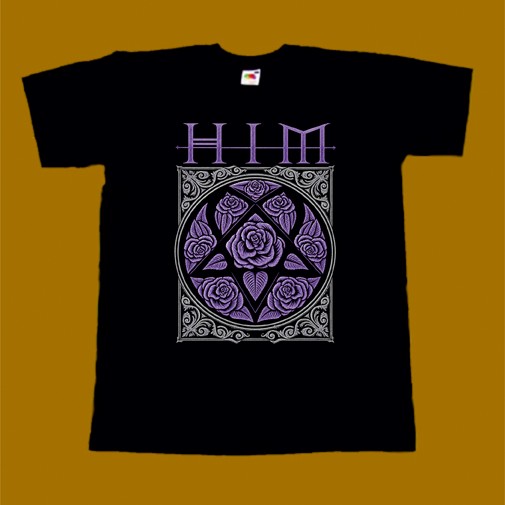 HIM T-SHIRT - LOGO
