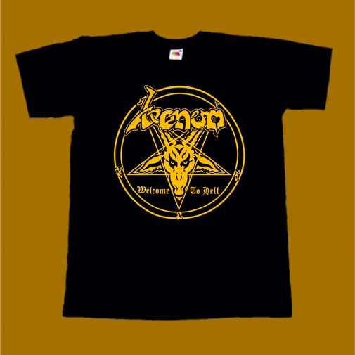 VENOM T-SHIRT - WELCOME TO HELL