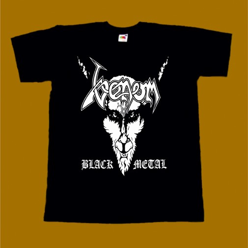 VENOM T-SHIRT - BLACK METAL
