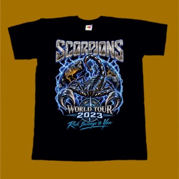 SCORPIONS T-SHIRT - WORLD TOUR 2023