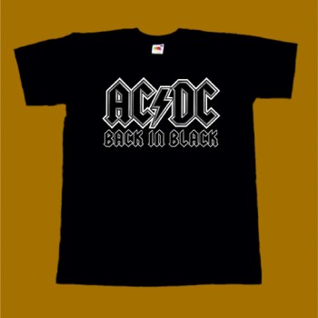 AC / DC T-SHIRT - BACK IN BLACK