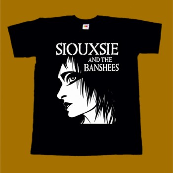 SIOUXSIE AND THE BANSHEES T-SHIRT - FACE 3