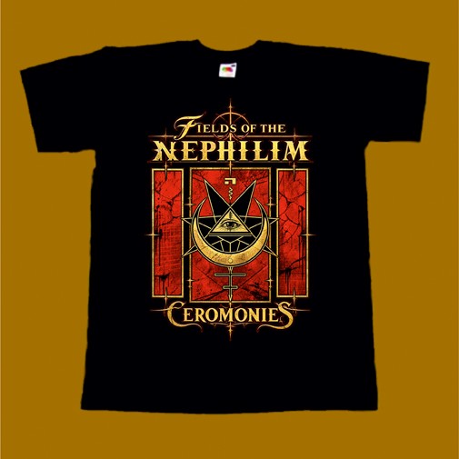 FIELDS OF THE NEPHILIM T-SHIRT - CEROMONIES