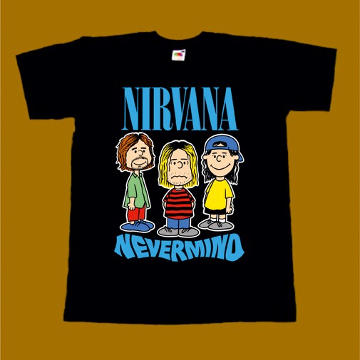 NIRVANA T-SHIRT - NEVERMIND 3