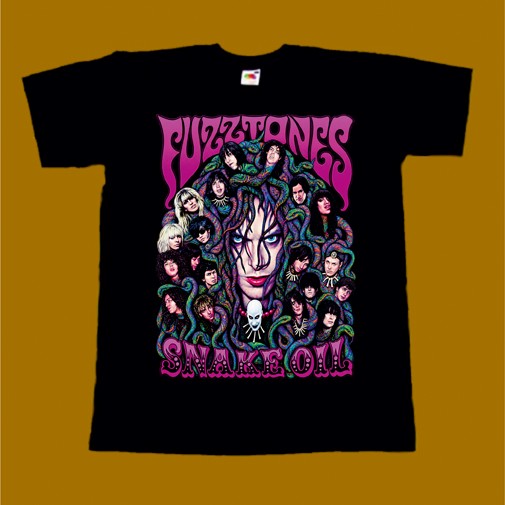FUZZTONES T-SHIRT - SNAKE OIL