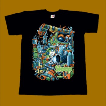 SLEEP T-SHIRT - THE CLARITY AND LEAGUES BENEATH
