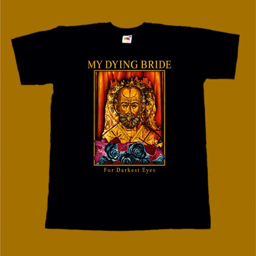 MY DYING BRIDE T-SHIRT - FOR DARKEST EYES 2