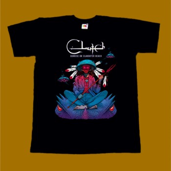CLUTCH T-SHIRT - SUNRISE ON SLAUGHTER BEACH
