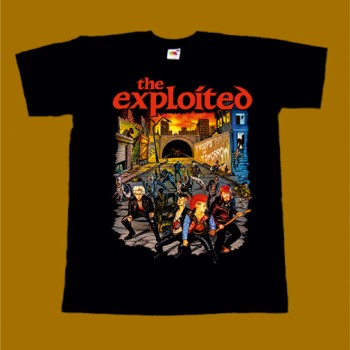 THE EXPLOITED T-SHIRT - TROOPS OF TOMORROW 2